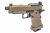 EMG Staccato Licensed C2 2011 Stippled Grip Hi-Capa GBB Pistol Airsoft ( FDE ) ( by ARMY PLUS ) 