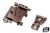 C&C Airsoft Flip Mount For G33 / G32 3x Magnifier ( Glossy Copper Brown )