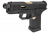 EMG SAI BLU Tier One 2.0 Compact GBB Pistol Airsoft ( Aluminium / Green Gas Type ) ( Gold & Black ) #SA-TO2001