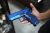EMG Staccato Licensed CS 2011 Master Grip Hi-Capa GBB Pistol Airsoft ( by SAVIA ) ( Blue ) 