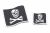 FFI - NSWDG NAVY SEAL DEVGRU BLUE SQUADRON Cross Bone Skull Embroider Patch Set