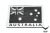 FFI PVC Reflective Patch - Australia Flag ( Black ) ( Free Shipping )