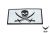 FFI PVC Reflective Patch - Jolly Roger ( Free Shipping )