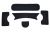 FMA Helmet Velcro Sticker (Ballistic Type/ Black)