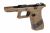 Guarder G45 Style Complete Set Original Lower Frame For Marui G17 Gen5 MOS GBBP ( FDE ) 