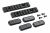 Hephaestus 9 Slots Rail Section For VFC PPSH-41 GBB ( 2 Pieces ) 