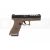 AW VX0211 Hex Cut Signature 1.8 GBB Airsoft Pistol ( BK/TAN )