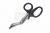 FFI Paramedic Style Scissors / Medical Style scissors (Black & Silver)