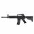 WE M4 RIS Gas Blow Back Open Chamber Rifle GBB Rifle ( Black )
