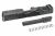 Pro Arms Stainless Steel Slide Kit For Umarex VFC Walther PDP GBBP ( DLC Coating ) 