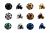 SAVIA Stainless Steel Grip Screw Type 2 For Marui TM Hi-Capa GBBP Series 