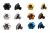 SAVIA Stainless Steel Grip Screw Type 3 For Marui TM Hi-Capa GBBP Series 