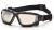 Pyramex I-Force Glasses Black Strap-Temples/Indoor-Outdoor Mirror Anti-Fog Lens ( SB7080SDT ) ( I Force )