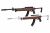 SEAL KC02 Ruger Style 10 / 22 B-TM Folding Stock GBB Rifle Airsoft 