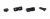 SLR Airsoftworks M4 Rails Wedge Set ( Black )