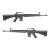 COLT Licensed XM16E1 / Mod 603 Early Type GBB Rifle Airsoft ( by VFC )