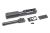 Stark Arms Mk27 Mod2 ( G19 Gen4 MOS ) Style Aluminum Slide Set for Umarex / VFC G19 Gen4 GBB Pistol Series ( Black )
