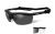 WILEY X Guard Grey/Clear Matte Black Shooting Glasses
