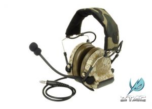 Z-Tactical zCOMTAC II Noise Reduction Headset ( Desert Digital )