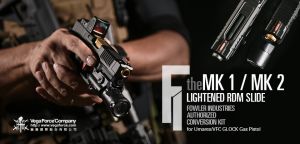 VFC FI MK2 G17 Aluminum RMR Slide & Barrel Set for Umarex / VFC Glock 17 G17 Gen3 GBB Pistol Series ( Licensed by FI )