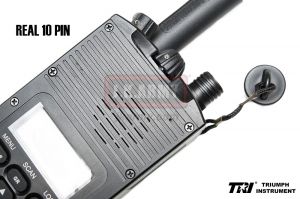 TRI 148 ( UV ) MBITR Radio Maritime Version Real 10 Pin Custom Made ( IPX-7 ) ( BK ) ( Limited Edition )
