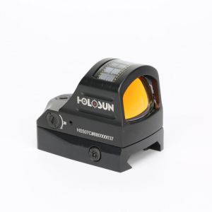 HOLOSUN HS507C Pistol Optic Mini Circle Dot Solar Power Open Reflex Sight