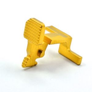 UAC Bolt Stop For Tokyo Marui M4A1 MWS (Type A) - Gold