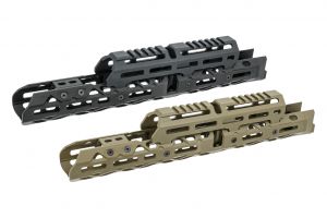 5KU KPYK Style 1U004B Extended Handguard & Upper Gas Tube Cover For CYMA AKM / AK74 AEG Series 