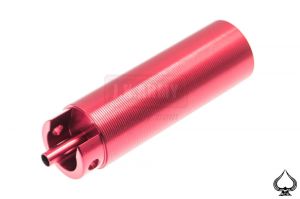 A1A AEG Cylinder Set for Ver.2 Gearbox ( Aluminum One Piece Red )