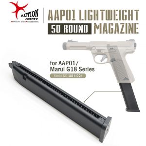 Action Army Lightweight 50 Rds Gas Magazine for AAP01 / TM Marui G18C ( For AAP-01 / TM / WE AW / KJ G Model Spec )