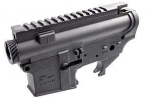 Angry Gun CNC Upper & Lower Receiver ( Semi Version ) for Marui TM M4 MWS / MTR GBBR BC* Style