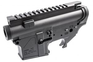 Angry Gun CNC Upper & Lower Receiver ( Semi Version ) for Marui TM M4 MWS / MTR GBBR AERO Style