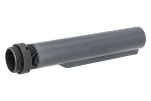 Angry Gun Aluminum Mil-Spec 6-Position Buffer Tube For Marui TM MWS GBBR Series ( Cerakote Grey Edition ) 