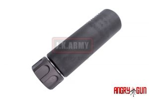 Angry Gun Socom556 Mini Mock Dummy Silencer with Flash Hider ( 14CCW ) Short ( BK ) 