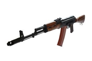 WE AK74 Real Wood GBB Rifle Airsoft