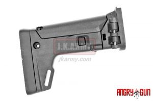 Angry Gun SCAR ACR Stock Adaptor Kit for WE SCAR-L & MK17 GBB ( Black )