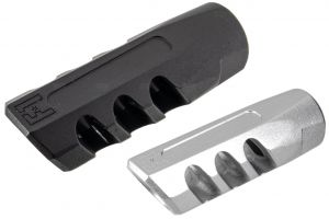 EMG F-1 Firearms Licensed 5.56 Angle Faced Compensating Brake Flash Hider 14mm CCW ( by APS )