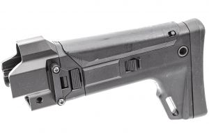 Bow Master GMF Folding Stock For UMAREX / VFC HK53 MP5 GBB & Marui TM MP5A5 Next Gen AEG Series ( Masada Style Multi-Adjustable )