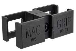 Bow Master Dual Magazine Clamp for UMAREX / VFC / TM MP5 Magazine ( Black )