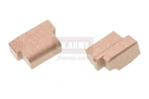 Bomber Safety Frame Plugs For Marui M&P GBB Pistol ( FDE )