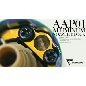 COW AAP01 Aluminum Nozzle Block for AAP01 GBBP Series ( AAP-01 ) ( Gold )