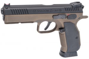 CL Project Custom ASG KJ Shadow 2 GBB Pistol Limited Edition-2 Cerakote 2-Tone Burnt Bronze with Black ( H-148 )