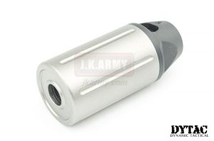 DYTAC Mini Tracer ( w/ Built-in Acetech Lighter S Installed ) ( Silver x Black ) ( 14mm CCW )