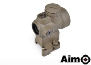 AIM MRO Style Red Dot Sight with High Mount ( DE )