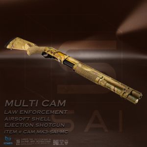EMG SAI Multicam M870 CAM Airsoft Shell Ejection Pump Action Shotgun  ( Salient Arms International Licensed ) ( APS CAM870 MK3 MKIII Design )
