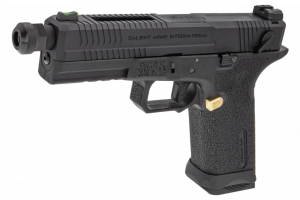 EMG SAI BLU Model 17 Standard GBB Pistol Airsoft ( Full Auto / Aluminum / Green Gas Type ) ( Black & Gold ) #SA-BL0150