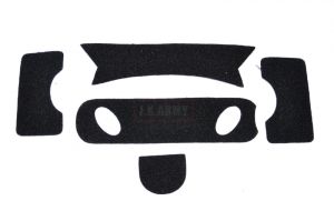 FMA Helmet Velcro Sticker (PJ Type/ Black)