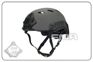 FMA FAST Carbon Fiber Airsoft Helmet-PJ  ( L/XL ) ( Mass Grey ）