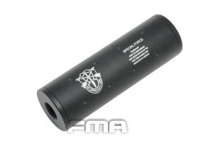 FMA SPECIAL FORCE Style + - 14mm Silencer 107MM ( BK )