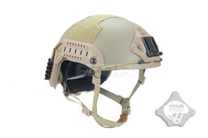 FMA Maritime Airsoft Dummy Helmet Aramid Fiber Version MT Type ( DE ) ( M/L ) 